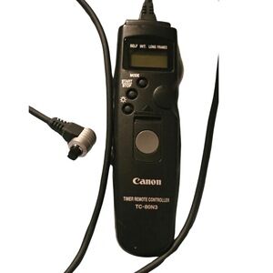 Canon TC-80N3 Timer Remote Controller Intervalometer Time-Lapse Photography